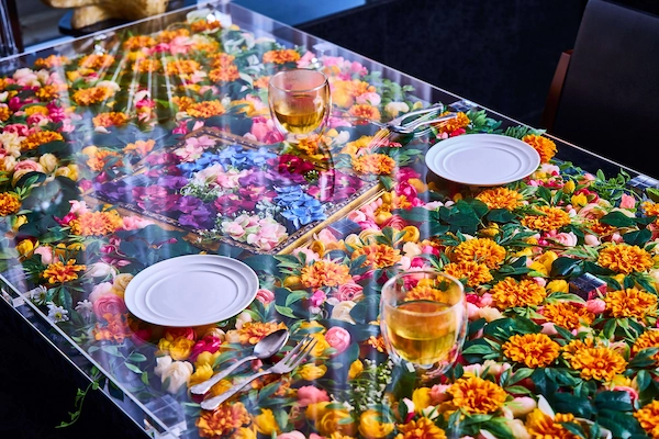 フラワーテーブル付 半個室